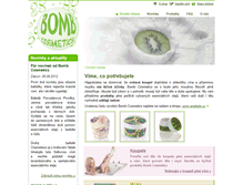 Tablet Screenshot of bomb-cosmetics.cz
